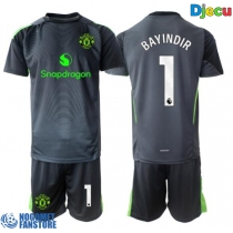 Manchester United Altay Bayindir #1 Golmanski Gostujuci Dres za djecu 2025-26 Kratak Rukav (+ Kratke hlače)